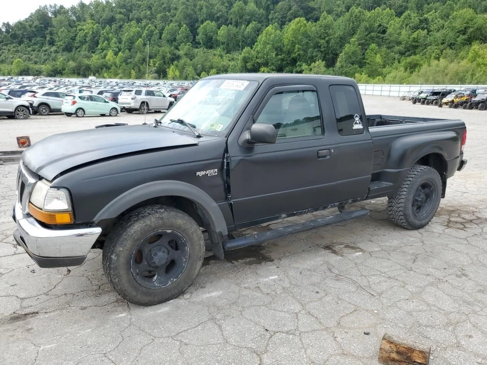 Ford Ranger 2000 conductor parasol tela gris fabricante de equipos originales usado 268-01369BL Foto 2 de 4