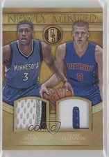2016-17 Panini Gold Standard 14/25 Kris Dunn Henry Ellenson #6 2r7