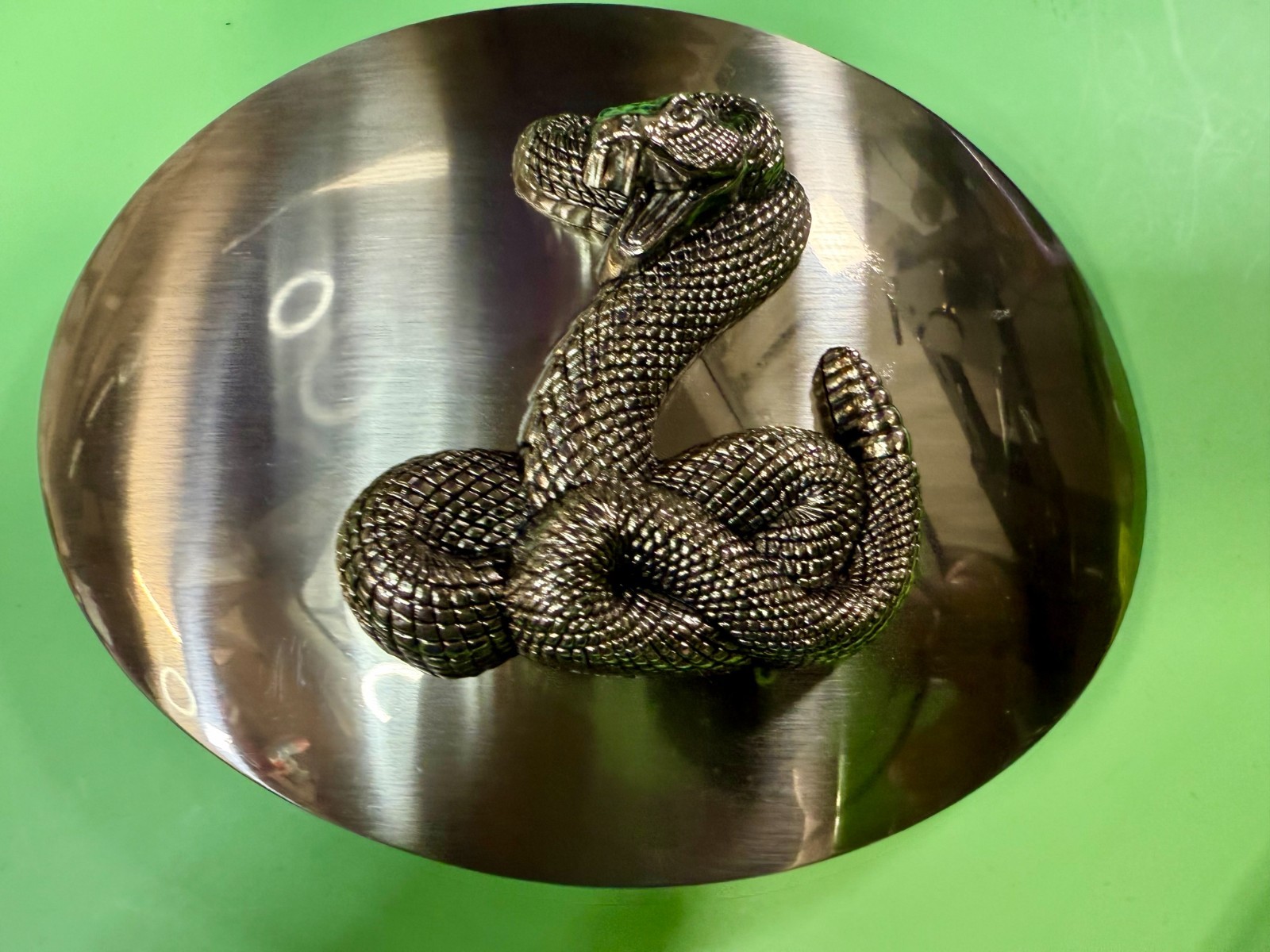 Snake Attacking Fangs Slithering Rattlesnake LARG… - image 15