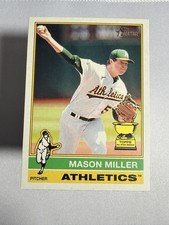 2025 Topps Heritage Mason Miller #405 SP TRUE ERROR - Ryan Jeffers Card Back