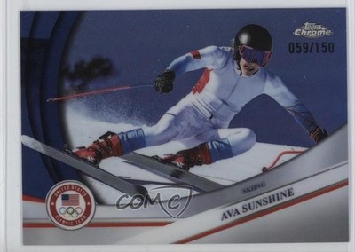 2026 Chrome US Winter Olympic & Paralympic Team Hopefuls 59/150 Ava Sunshine 3hd