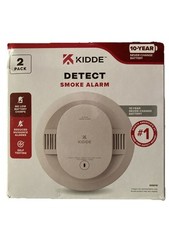 🔥Kidde 2-Pack Smoke Alarm Model 20SD10 With 10-Year Battery NOB