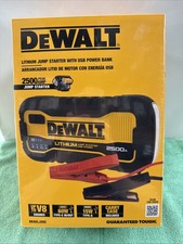 New DeWalt DXAELJ25C Lithium Jump Starter with USB Power Bank