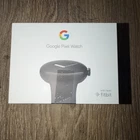 Google Pixel Watch 41mm Matte Black Stainless Steel Case with Obsidian Active...