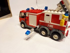 City 7239 Fire Engine With Instructions Used