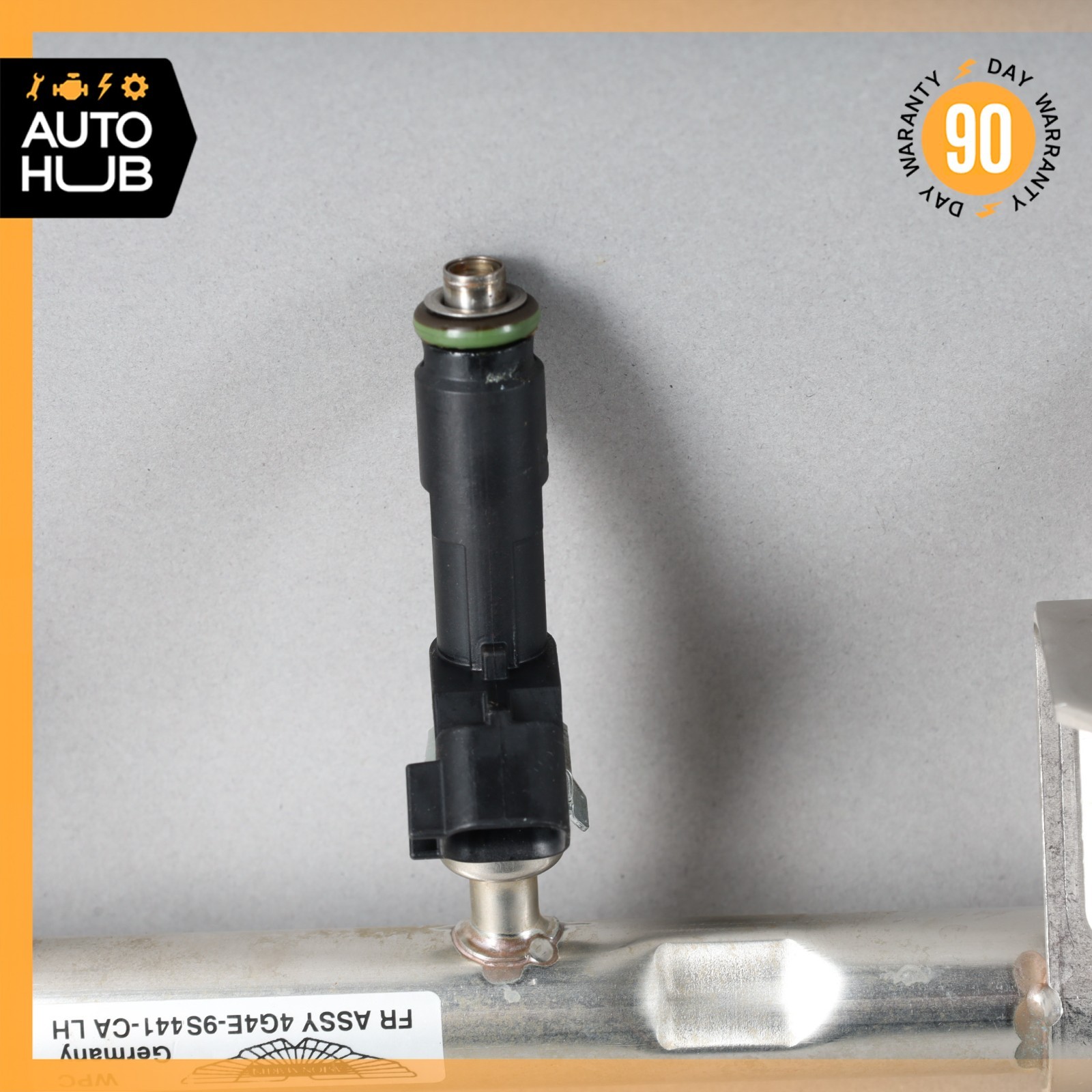 10-17 Aston Martin DB9 Rapide Right Side Fuel Injector Rail w/Injectors OEM