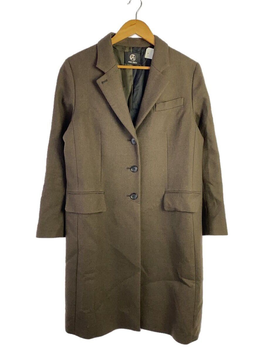 ALTRA Cappotto Paul Smith altro Chester 44 lana kaki tinta unita 6378210