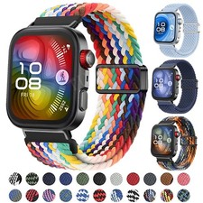 Replacement Nylon Braided Strap Watch Band For Huawei Watch Fit 4 / 4 Pro / Fit3