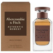 Authentic Moment by Abercrombie  Fitch Cologne Men EDT 3.3 / 3.4 oz New In Box