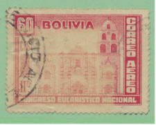 Bolivia Stamp Scott #C75, Used