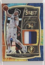 2020-21 Select Draft Selections Memorabilia Tie-Dye Prizm 14/25 Tyrell Terry v7j