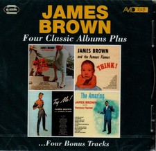 JAMES BROWN 4 LPS ON 2 CDS AVID IMPORT NEW SEALED CHEAP