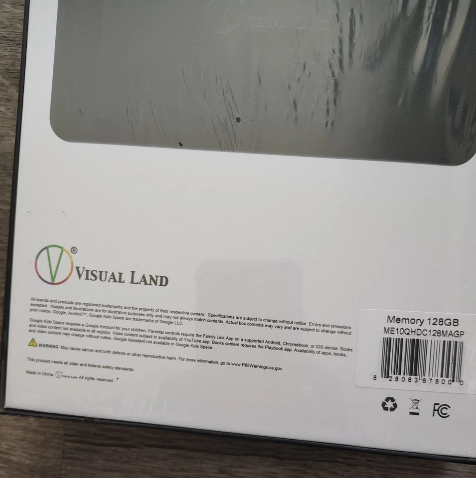 Visual Land Prestige 10" HD QUAD CORE Android Smart Tablet 128 GB WiFi 2 GB Ram - Image 4 of 4