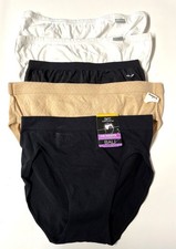 Lot/5 Size 7 Hi Cut Briefs Jockey Bali Combined Retail 52.00