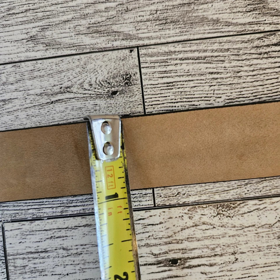 DEREK LAM Cinturón Básico Clásico Ajustado Hebilla Latón Cuero Negro Grande 30"-33" Foto 4 de 4