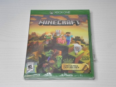 Minecraft Xbox One Game Starter/Creator Pack 1000 Minecoins Broken Seal Untested