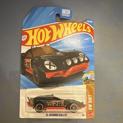Hot Wheels El Segundo Rallye HW Dirt 1:64 Black/Red Diecast Car 2023 Unopened