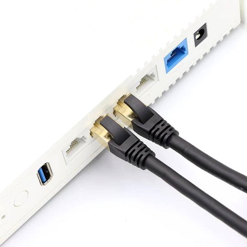 15m Cat8 Ethernet Cable High Speed Network Cable 40Gbps 2000Mhz/ Shielded T SLK - Afbeelding 7 van 11