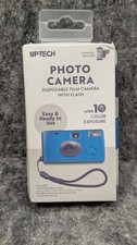 New Up-Tech 35mm Disposable Film Camera - Blue - 10 Exposures 28mm F/8