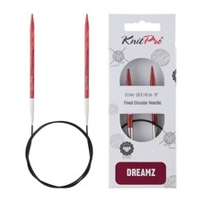 KnitPro Dreamz Fixed Circular Knitting Needles 16" 40cm US 8 5mm