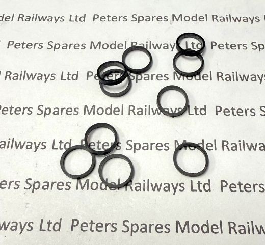 Peters Spares PS263 Replacement Mainline Class 42 Warship Tyres (Pk10)
