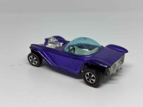 Hot Wheels Redline Purple Silhouette Purple Beatnik Bandit & Red Python 1967 Auto - Bild 5 von 24