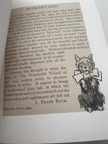 The Wonderful Wizard Of Oz L. Frank Baum First Edition Facsimile Signed Numbered - Picture 9 of 19