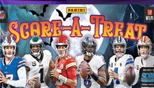 2024 Score-A-Treat Football Halloween Rising Stars Orange Pumpkins RC Singles