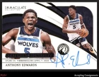 2023-24 Immaculate Collection Statement Signatures #8 Anthony Edwards AUTO 32/49
