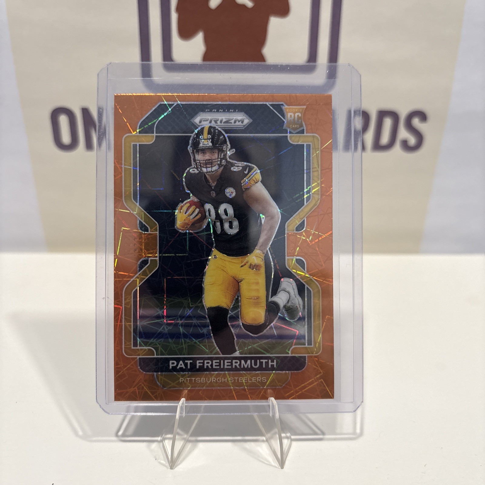 2021 Panini Prizm - Rookie Pat Freiermuth #362 Lazer Prizm (RC)