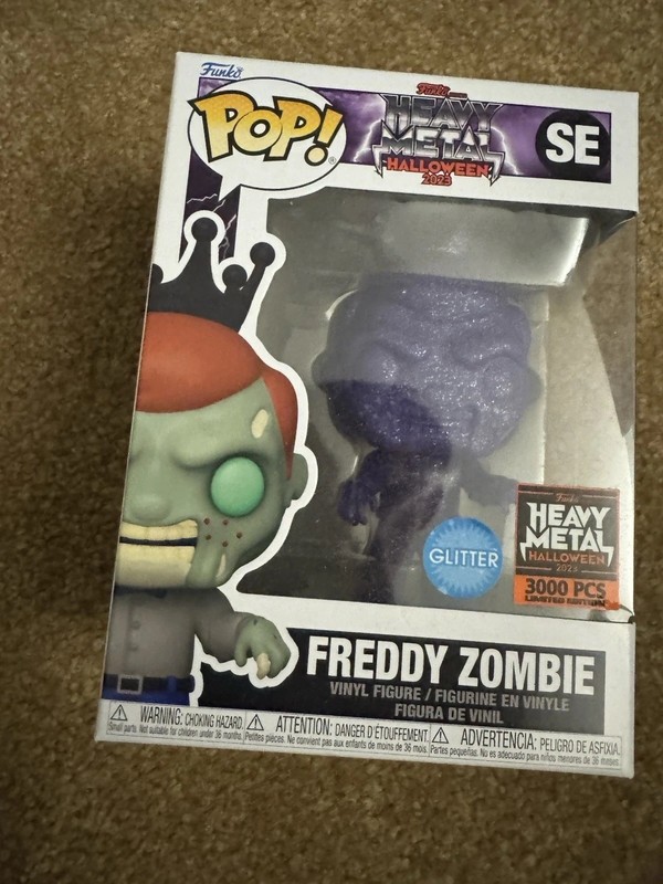 Funko Pop Freddy Zombie Glitter LE 3000 HALLOWEEN 2023