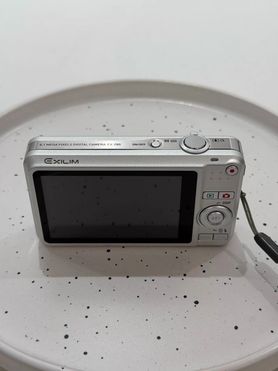 CASIO EXILIM EX-Z80 Silver Digital Camera 8.1MP 3x Optical Zoom | eBay