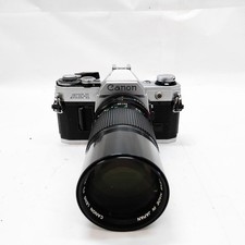 NO TARIFF Canon AE1 silver SLR Manual 35 mm CANON FD 200mm 1 4 4466393