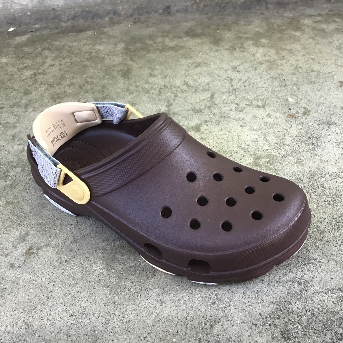 NWT CROCS Class All Terrain Clog sz Mens 9 & 10, Womens 11 & 12 NICE!!! Crocs Classic All-Terrain Clog - Khaki/Multi | Sandals  main image 3