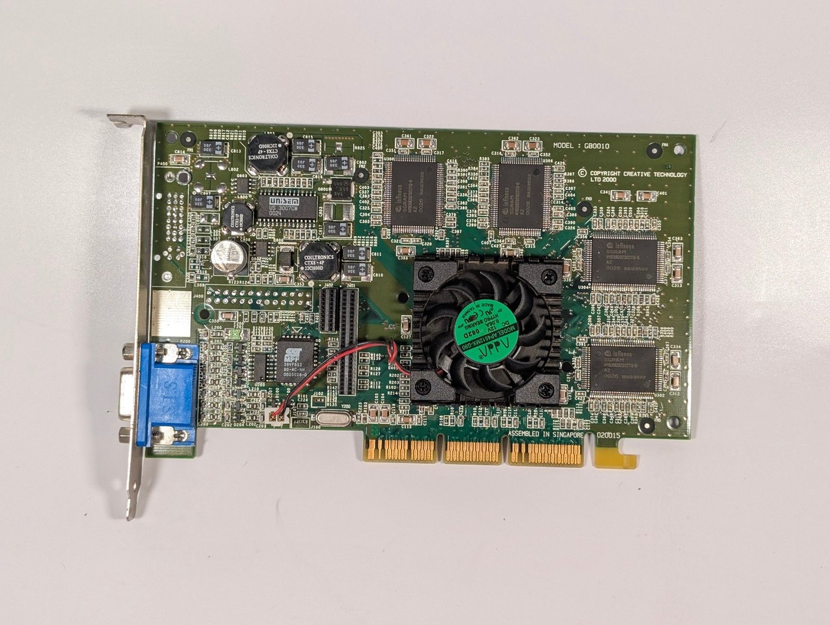Creative NVIDIA GeForce2 GTS (GB0010) 32MB DDR SGRAM AGP 4x/8x