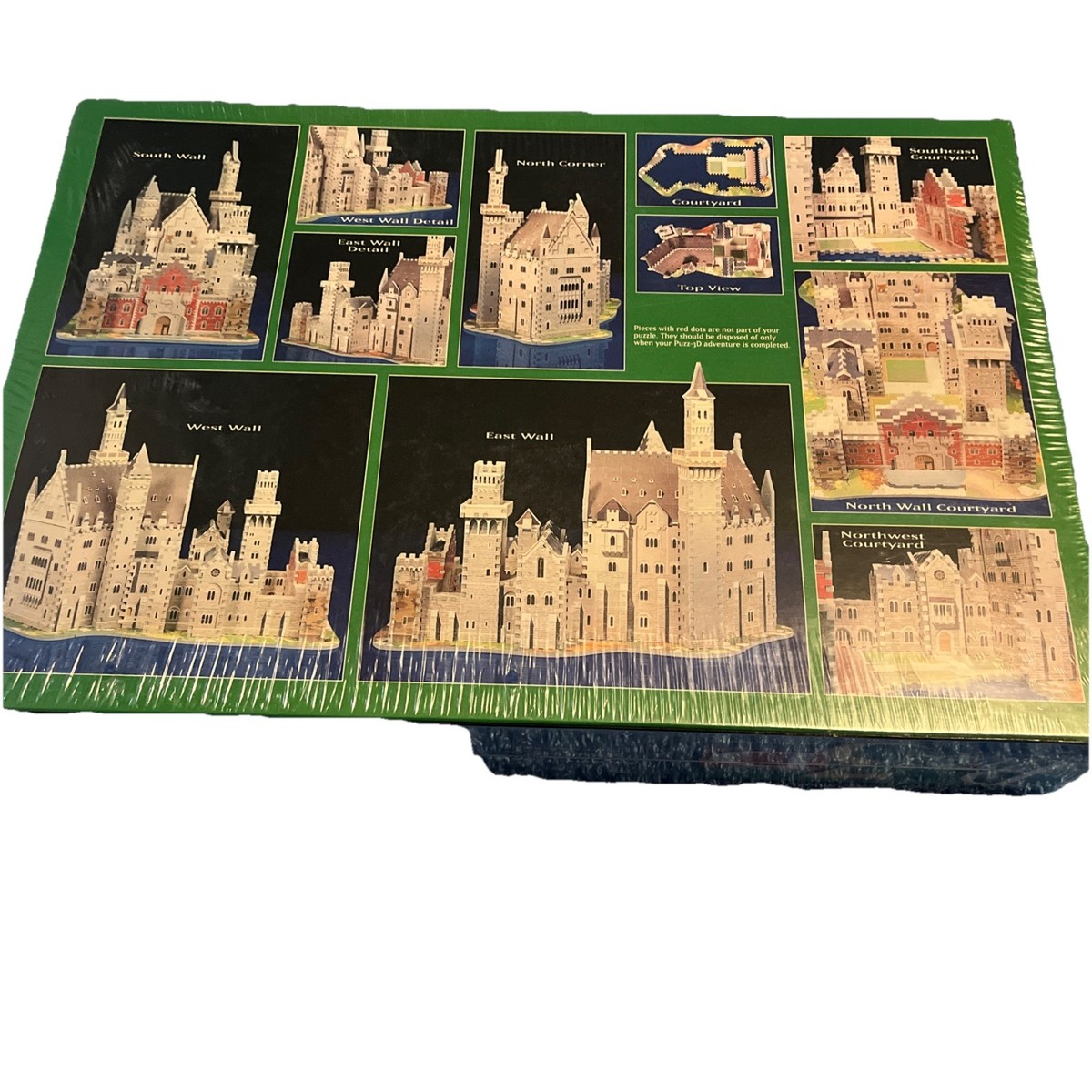 Vintage Puzz 3D Alpine Castle 1000 Piece Foam Backed 3D Puzzle