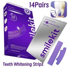 Teeth Whitening Strips Brighten Tooth Remove Stain Rapid Bleaching Whitening