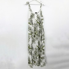 NWT Avenue City Chic Tropical Palms Print Full Length Dress Plus Size 20