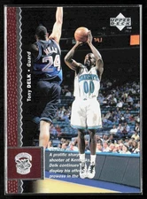1996-97 Upper Deck Tony Delk RC Charlotte Hornets #190