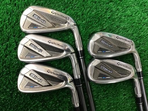 TaylorMade SIM2 Max Iron Set 6-9,Pw 5pc Flex Regular TENSEI BLUE