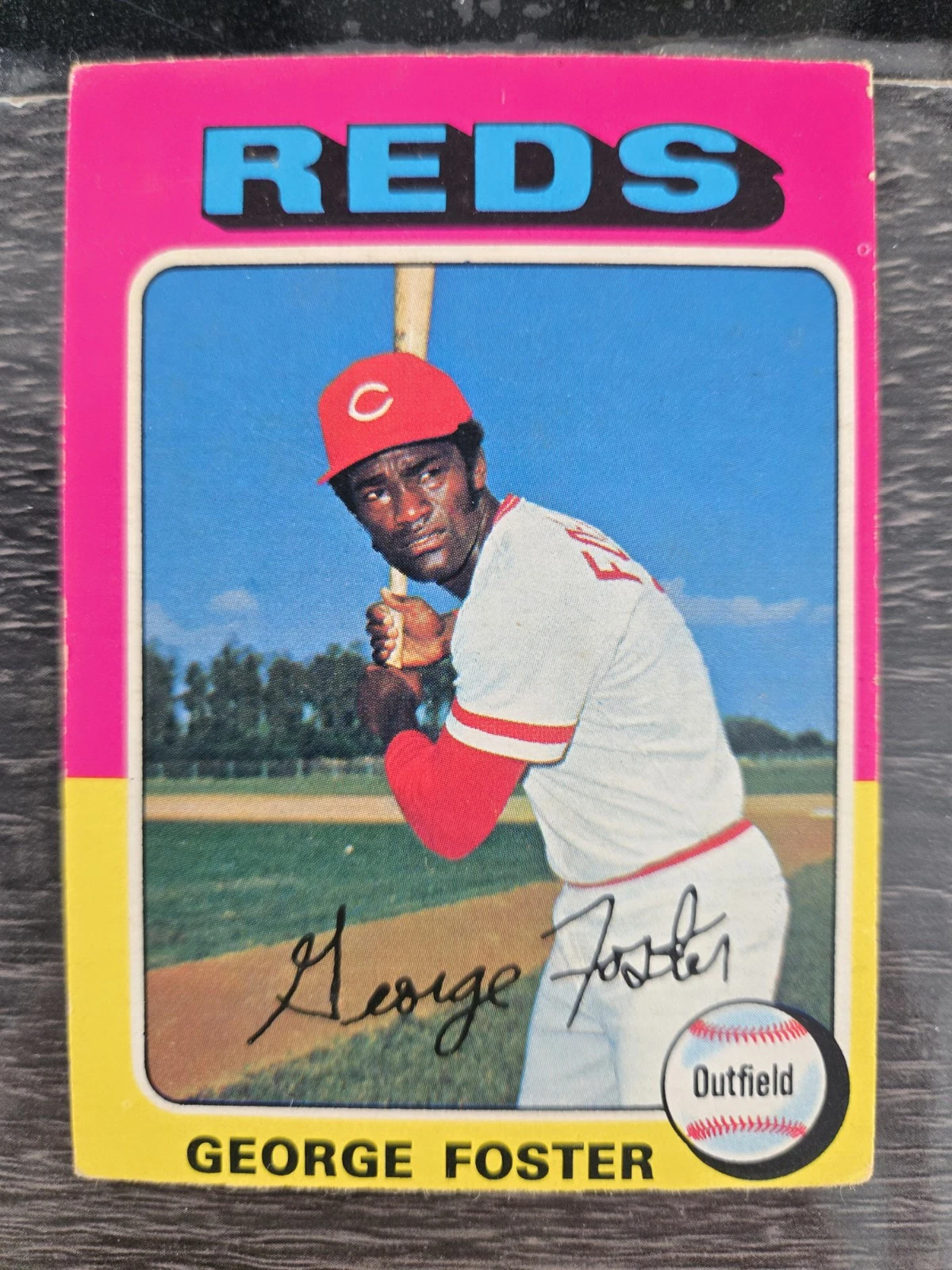 1975 OPC GEORGE FOSTER # 87 REDS