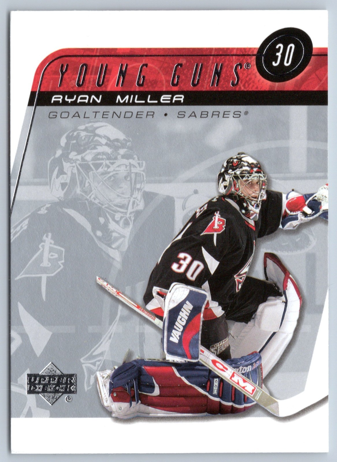UPPER DECK NHLカード PREMIER COLLECTION RYAN MILLER SABRES /199 #46 送料無料 中古 IT1 2021-22 Upper Deck Young Guns Retro John-Jason Peterka