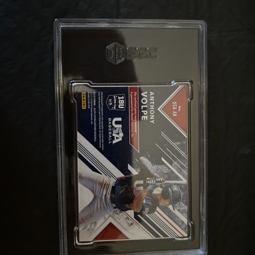 2019 Panini Elite Ex ED USA Anthony Volpe USA Materials X/199 SGC 7 - Bild 2 von 3