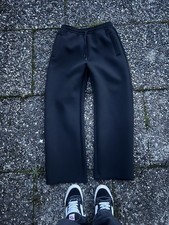 Weekday Black Wide Leg Trousers Minimal Streetwear Pants Size M