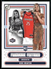 2025 Donruss WNBA #18 Kiki Iriafen Franchise Features Press Proof
