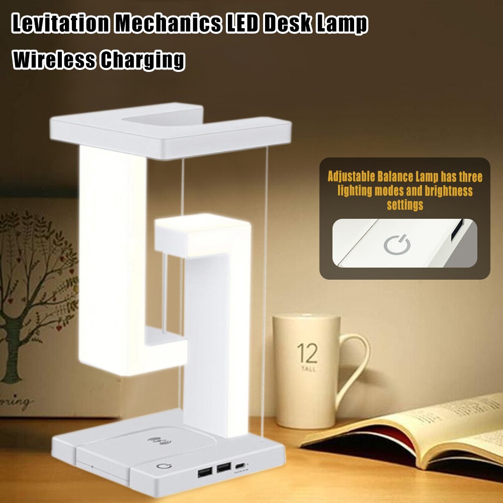 Levitating Balance Lamps Tensegrity Structural Night Light Wireless Charger thumbnail 16