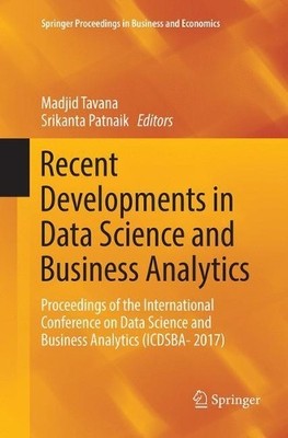 Recent Developments in Data Science and Business Analytics - 9783030102593