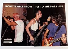 STONE TEMPLE PILOTS ROBERT & DEAN DELEO LIVE-1993 2-PAGE CENTERFOLD 11X16 POSTER