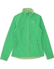 THE NORTH FACE Womens Tracksuit Top Jacket UK 10 Small Green Polyester DH54