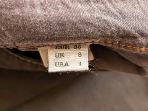 Timberland Straight Leg Chino In Chocolate Brown UK 8 Brand New With Tags 34 Leg - Picture 8 of 10